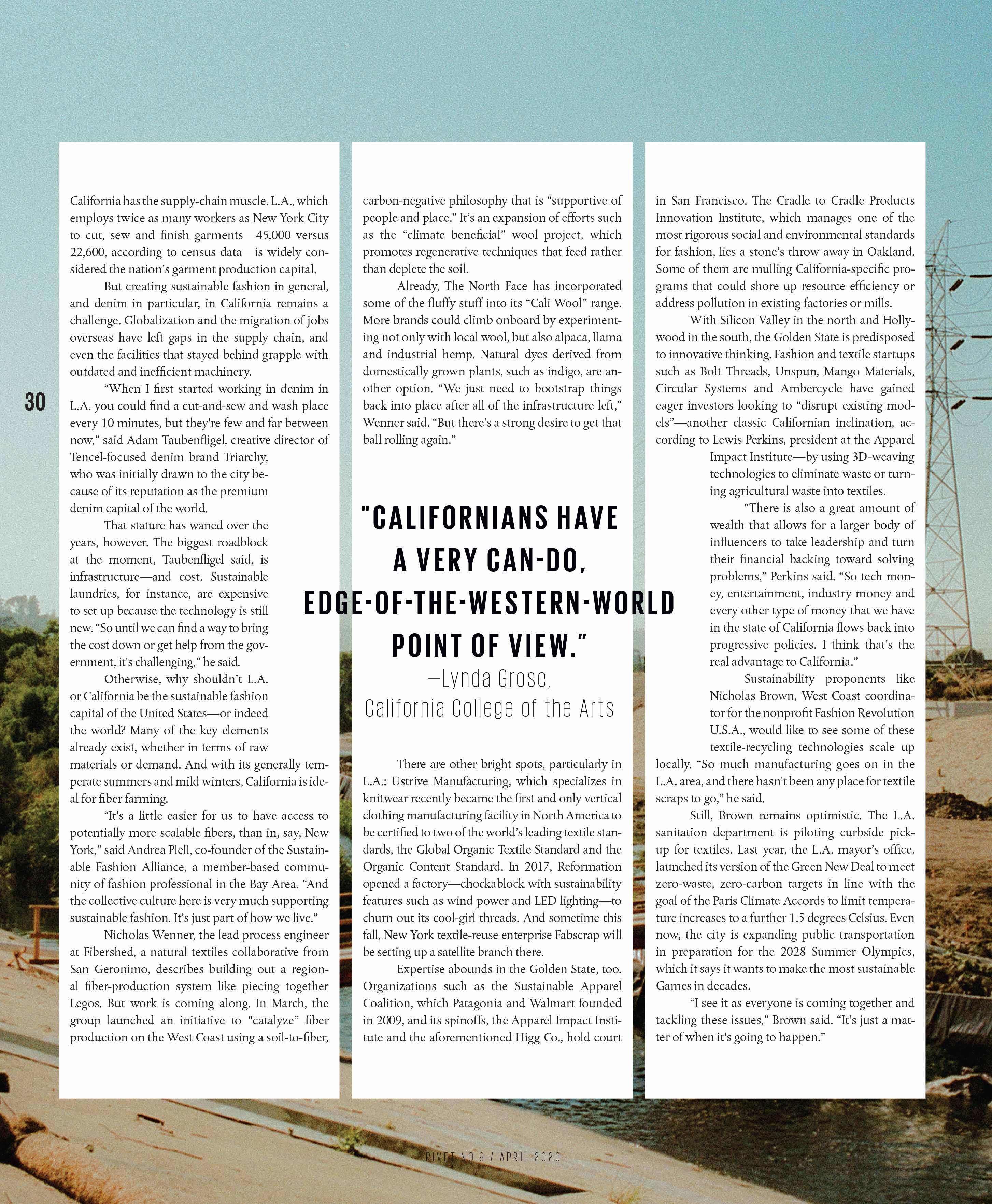 rivet mag 9 west coast page