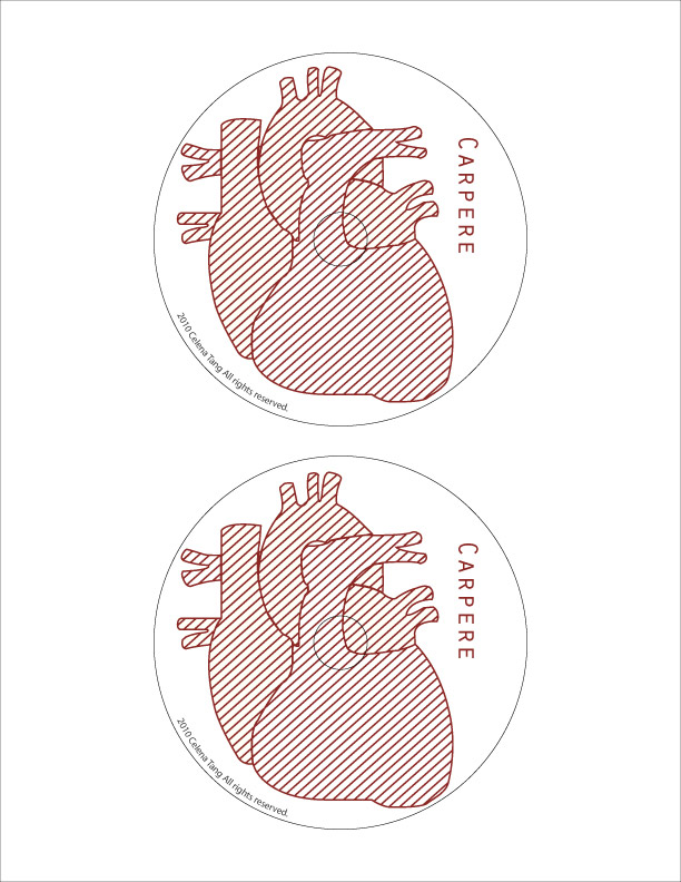 Design of DVD labels
